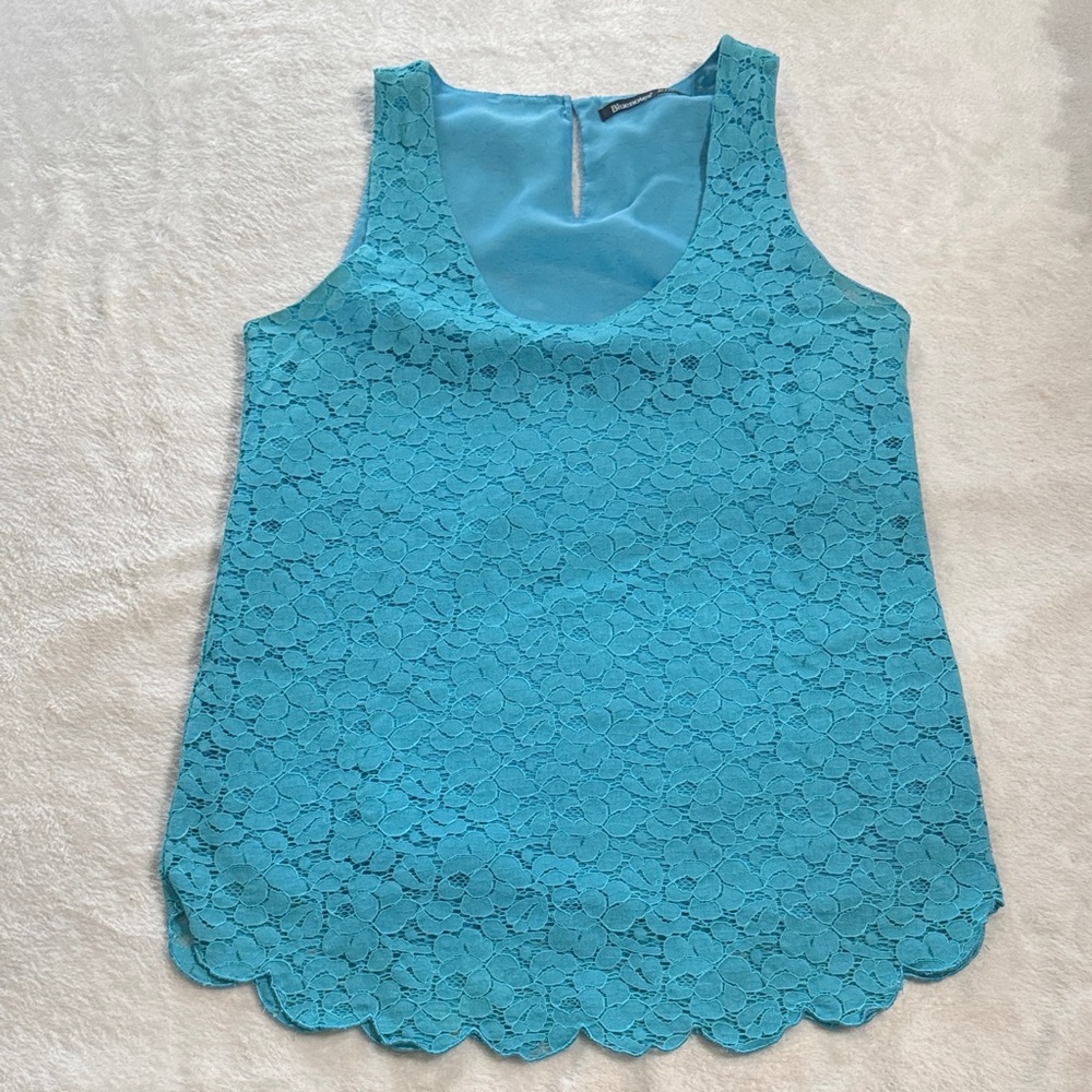 Bluenotes Lace Tank Top (M)